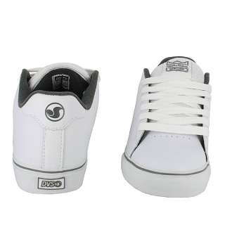 DVS GAVIN CT SP5 WHITE LEATHER OH SNAP MENS US SIZE 10, UK 9  