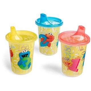 Sesame Street 3 Pack Sippy Cup, Colors May Vary by The First Years