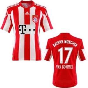  Bayern Munich Van Bommel Shirt Home 2011 Sports 