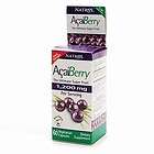 natrol acaiberry 1200mg vegetarian capsules 60 ea brand new free