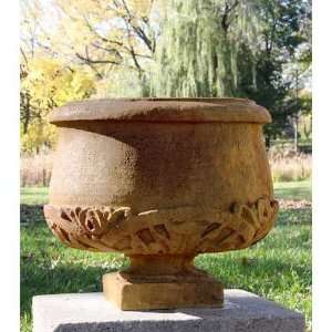  Orlandi Statuary Round Pot Under Ornate 20 Inch: Arts 