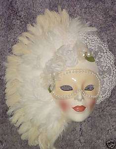CLAY ART CERAMIC MASK..MUSICAL AMBROSIA EXTREMELY RARE!  