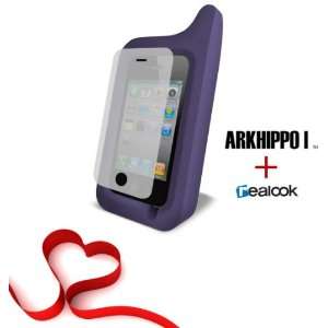  ArkHippo 1 iPhone 4 Case Purple and REALOOK Apple iPhone 4 