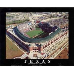 Texas Rangers Texas Day Poster 