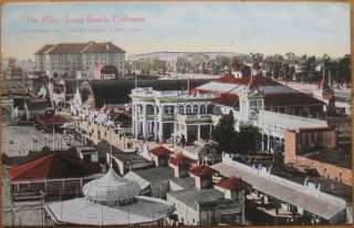 1917 Postcard The Pike   Long Beach, California Cal CA  