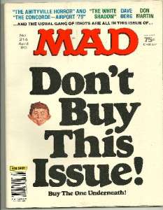 Mad Magazine No. 214 April 1980 Condition Fine  