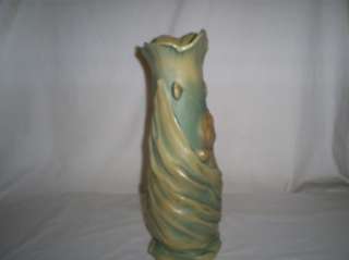 Art Deco Amphora Woman Vase Signed Grumbach  