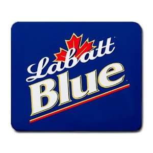  Labatt Blue Beer LOGO mouse pad 