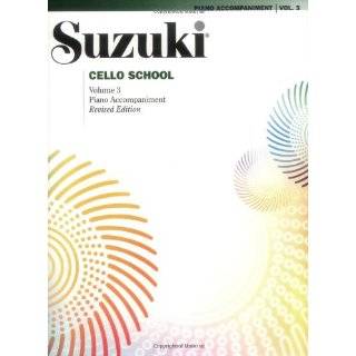 Suzuki Cello School, Piano Accompaniment Volume 3 by Sninichi Suzuki 