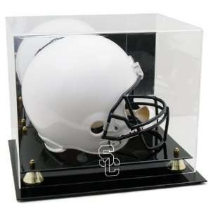  USC Trojans Golden Classic Logo Helmet Case Sports 