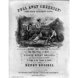 1853 Pull away cheerily,Harry Lee Carter,Henry Russell 