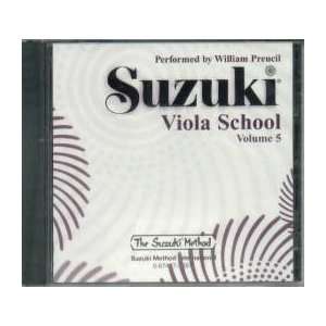  Suzuki Viola School CD, Vol. 5   Preucil Musical 
