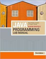 Lab Manual for Maliks Java? Programming From Problem Analysis To 