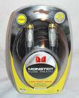MONSTER STANDARD THX V100 F PIN COAX VIDEO CABLE 25FT BRAND NEW