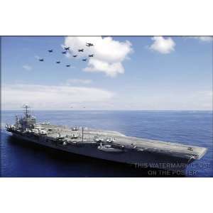  USS Abraham Lincoln (CVN 72)   24x36 Poster Everything 