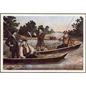 Brook Trout Fishing Poster Print: Home & Kitchen