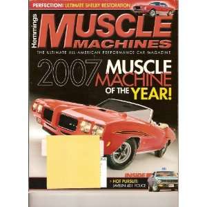  Hemmings Muscle Machines Magazine (December 2007 Volume 5 