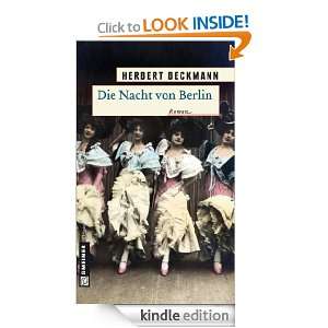 Die Nacht von Berlin: Roman (German Edition): Herbert Beckmann:  