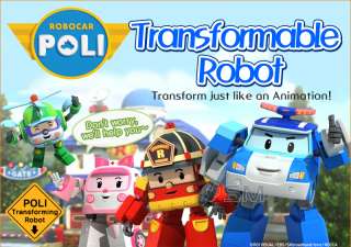     Poli+Amber+Roi+Heli, Transformable Robot,Korean Animation  