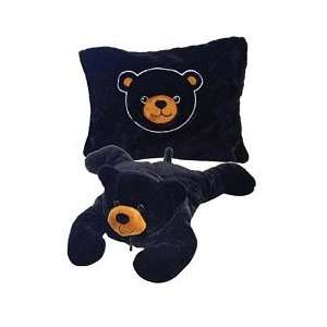  Black Bears Peek A Boo Plush Pillow 19 by Fiesta Toys 