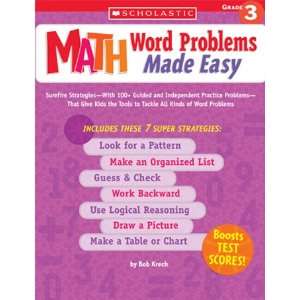  Math Word Problems Made Easy Gr 3