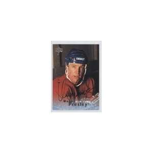  1995 96 Be A Player Autographs #S45   Wayne Presley 
