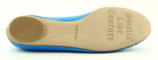 JUICY COUTURE ANISE Turquoise Womens Shoes Flats 7.5  