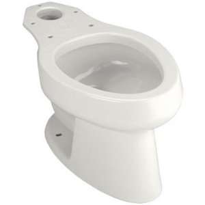   Comfort Height Elongated Toilet Bowl Finish White