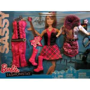  Barbie Fashionistas SASSY Rock Star Fashions (2010): Toys 