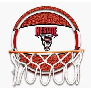   North Carolina Wolfpack Pebble Basketball Hoop