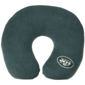   Shaped Fleece Travel Neck Pillow (Green)
