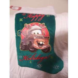  Disney Cars Tow Mater Quiled Christmas Stocking: Toys 