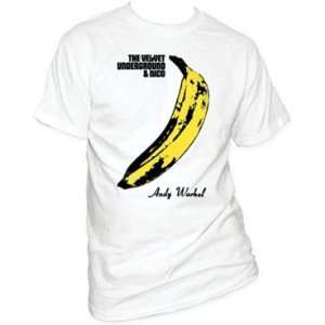 Velvet Underground T Shirts Warhol White  Sports 