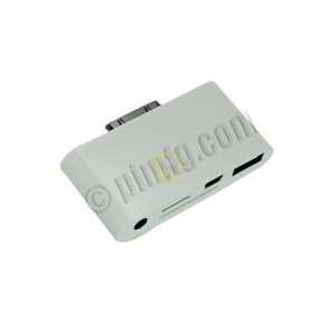 AV Output, USB, Mini USB, SD Card, Micro SD Card Reader for iPad, iPh 