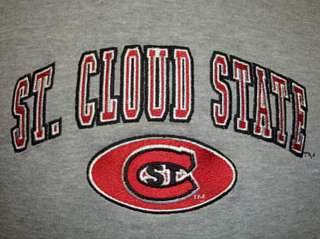 New! St. Cloud State University Huskies Gray Sweatshirt  