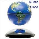 NEW Educational Magnetic Levitation Floating 6 inch Globe Map