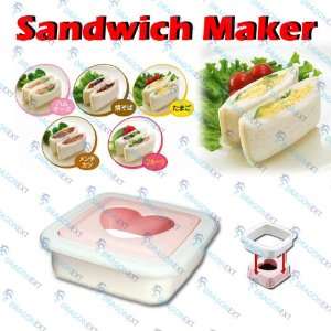  DIY Heart Toaster Sandwich Bread Maker Mould Cutter Tool 