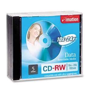  imation® 10x   24x CD RW Ultra Speed Rewritable Disc DISC,CD 