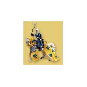  Papo Blue Knight with Helmet & Sledge Toys & Games