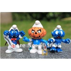   smurfs figures toys/halloween cartoon figures toys/smurfs dolls Toys