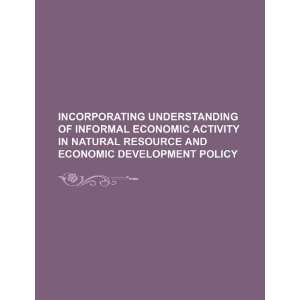   economic activity in natural resource and economic development policy