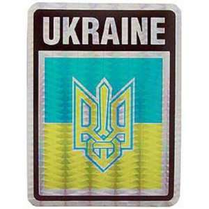  Ukraine Flag Sticker Automotive