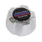 American Racing Center Cap Snap On Dome Chrome Plastic 898028 ARE Logo