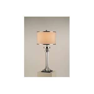  Journey Table Lamp, Nickel by Currey & Co. 6978