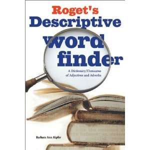  Rogets Descriptive Word Finder [Hardcover]: Barbara Ann 