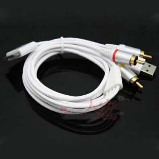   TV Video Cable for Apple iPod Touch Nano iPhone 3G 4G Touch 4  