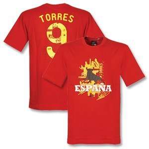 10 11 Spain Torres Hero Tee   Red 