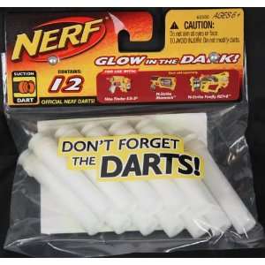  NERF Glow in the Dark Darts Refill 12 Pack Toys & Games
