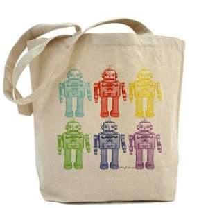  Robots Funny Tote Bag by CafePress: Beauty
