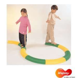  Tactile Curve Path (8 Pieces) by Wee Blossom Toys & Games